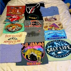 7 dollars for any t-shirt